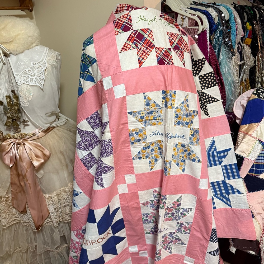 1940s Patchwork Star Quilt Guild Piece‎ - Picture 6 of 12